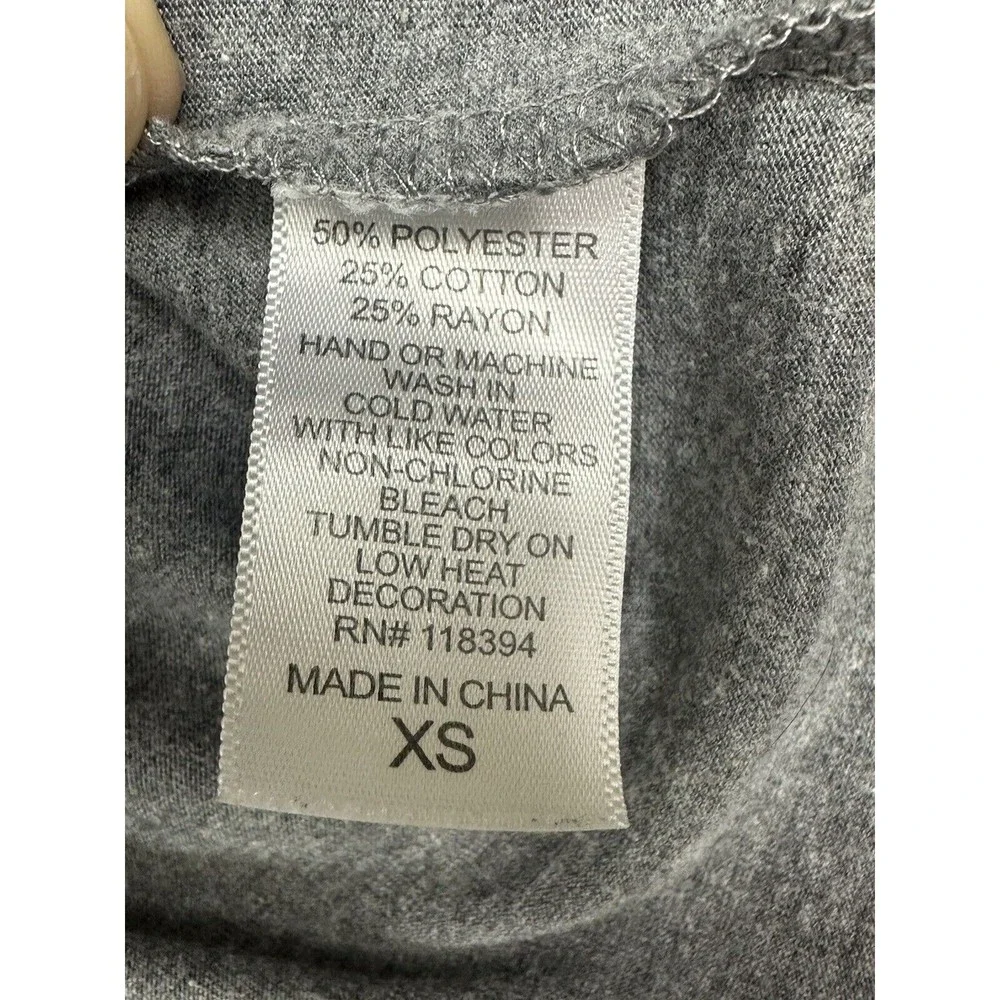 Sportiqe Hoodie Sweatshirt Mens XS The Pharm Gray Drawstring Lightweight‎ Hoodie